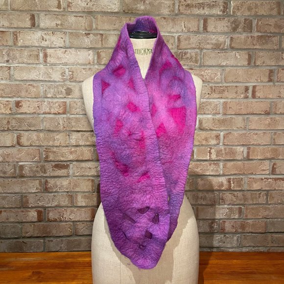 Hand Felted Scarf - Picture 1 of 4